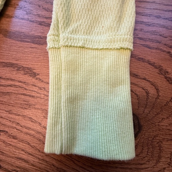 Hippie Rose Lime Green Sweatershirt - Picture 5 of 11